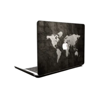 MacBook Pro 13 Inch / 16 Inch Plastic Hard Shell Protective- World Map