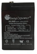 Hengly Sealed Lead-Acid Battery 6 Volts 4 Ah