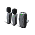 Porodo Dual Connector Lavalier Dual Wireless Mic