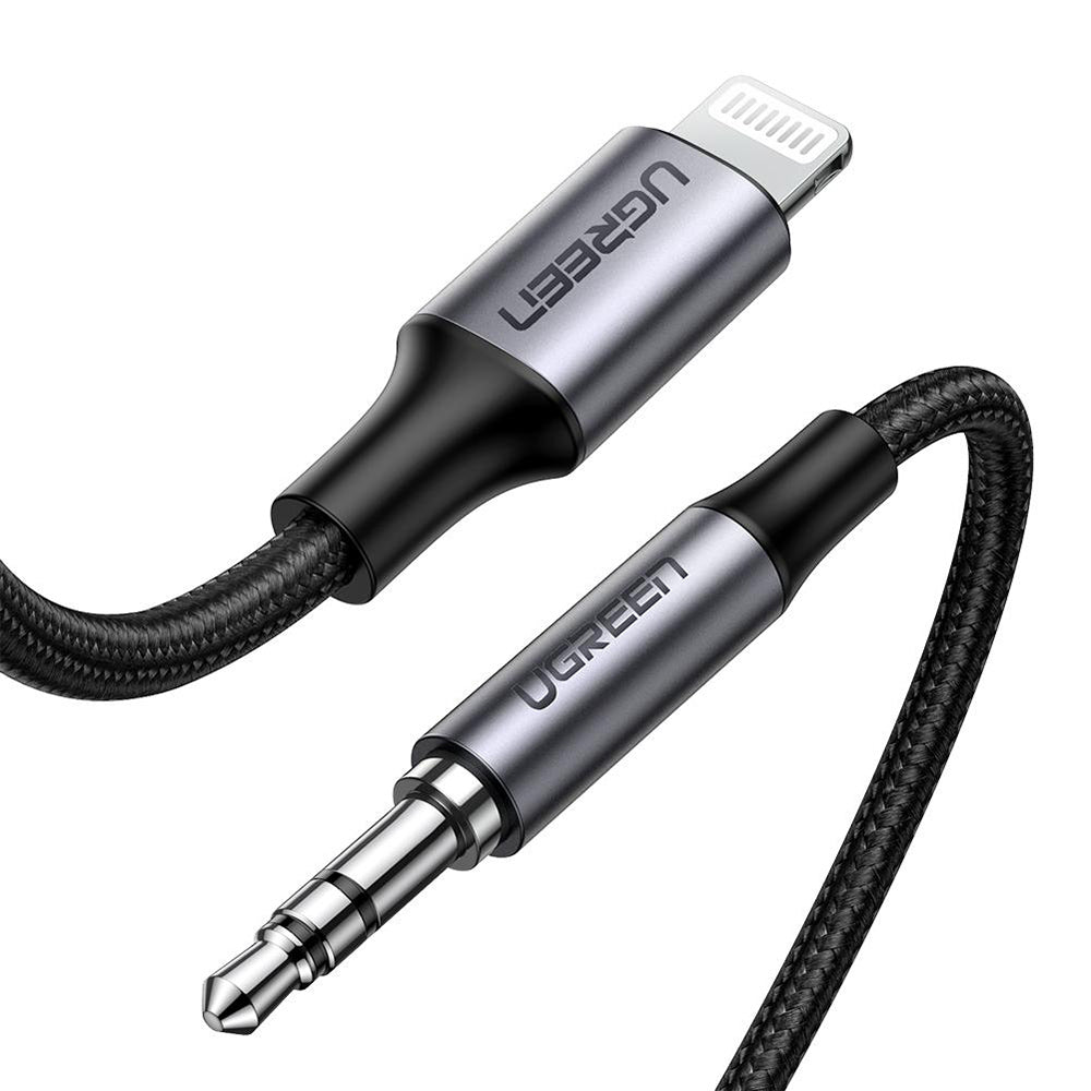 UGREEN Lightning to 3.5mm AUX Cable - Aluminum Braid