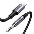UGREEN Lightning to 3.5mm AUX Cable - Aluminum Braid