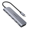 UGREEN 6-in-1 USB-C HUB (4K HDMI + 3 USB-A + SD + TF)