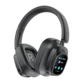 Promate VuTune High-Definition Hybrid ANC Headphones with Detachable Magnetic LCD Touch Screen Controller