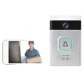 Ezfun Smart Wireless Doorbell Connect to Smartphone - D01