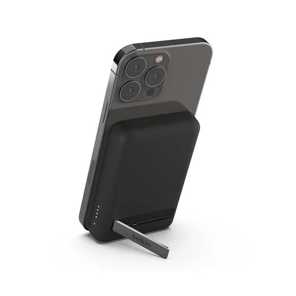 Belkin, BPD004btBK, BoostCharge Magnetic Wireless Power Bank 5000mAh + Stand