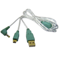 Conqueror Cable PSP to USB and Power 2-in-1 1.8 Meter Black - C23