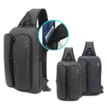 Kingslong Case Multi Compartments with Shoulder Strap Fits up to 11" - KTB180802