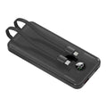 Porodo 10000mAh Powerbank Integrated Cable
