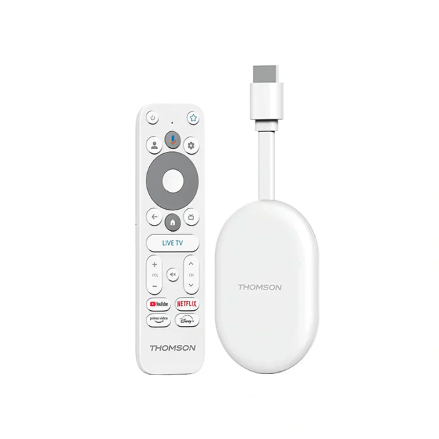 Thomson Google TV Dongle 4K Ultra-HD Cast 150