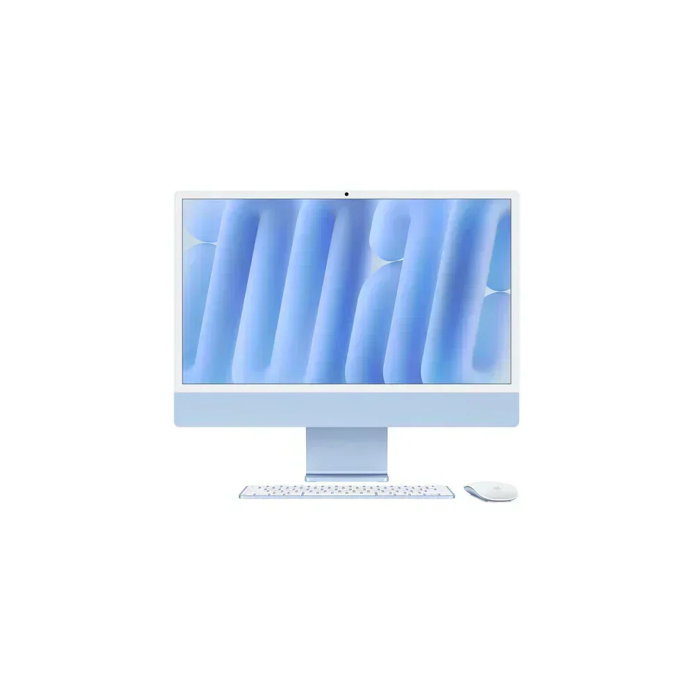 Apple iMac 24" - M4 Chip - 8-Core CPU - 8-Core GPU - 24GB RAM - 1TB SSD - Blue