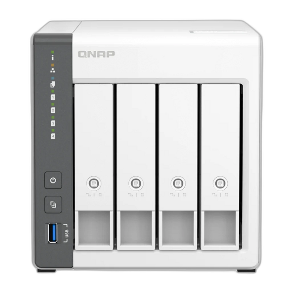 QNAP TS-433 4-Bay NAS with Built-in AI NPU
