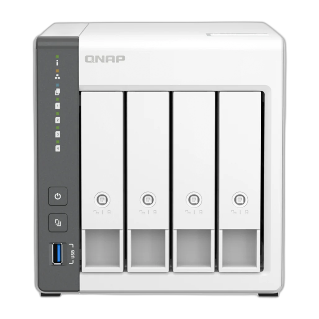 QNAP TS-433 4-Bay NAS with Built-in AI NPU