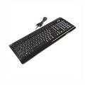 ASUS USB Wired PC Computer Desktop Black Keyboard KB73211