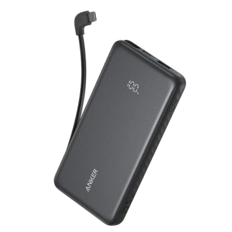 AnkerZoloPower Bank 10K, 22.5W, Built-In USB-C BLK