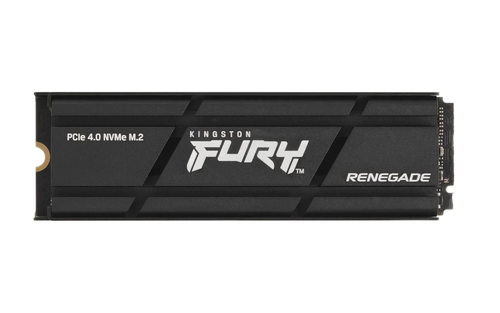 1000G Kingston FURY Renegade PCIe 4.0 NVMe SSD w/ Heatsink - image 1