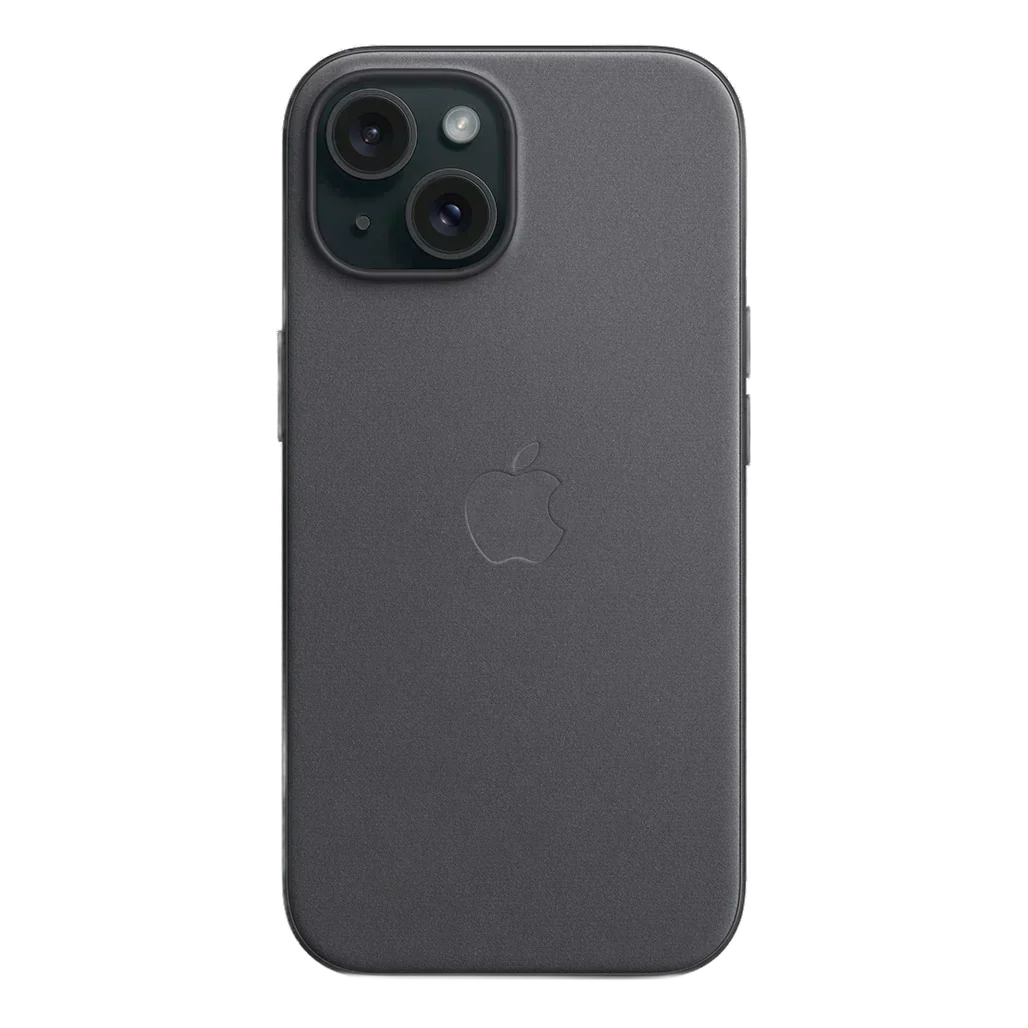 Apple iPhone 15 FineWoven Case with MagSafe - Black