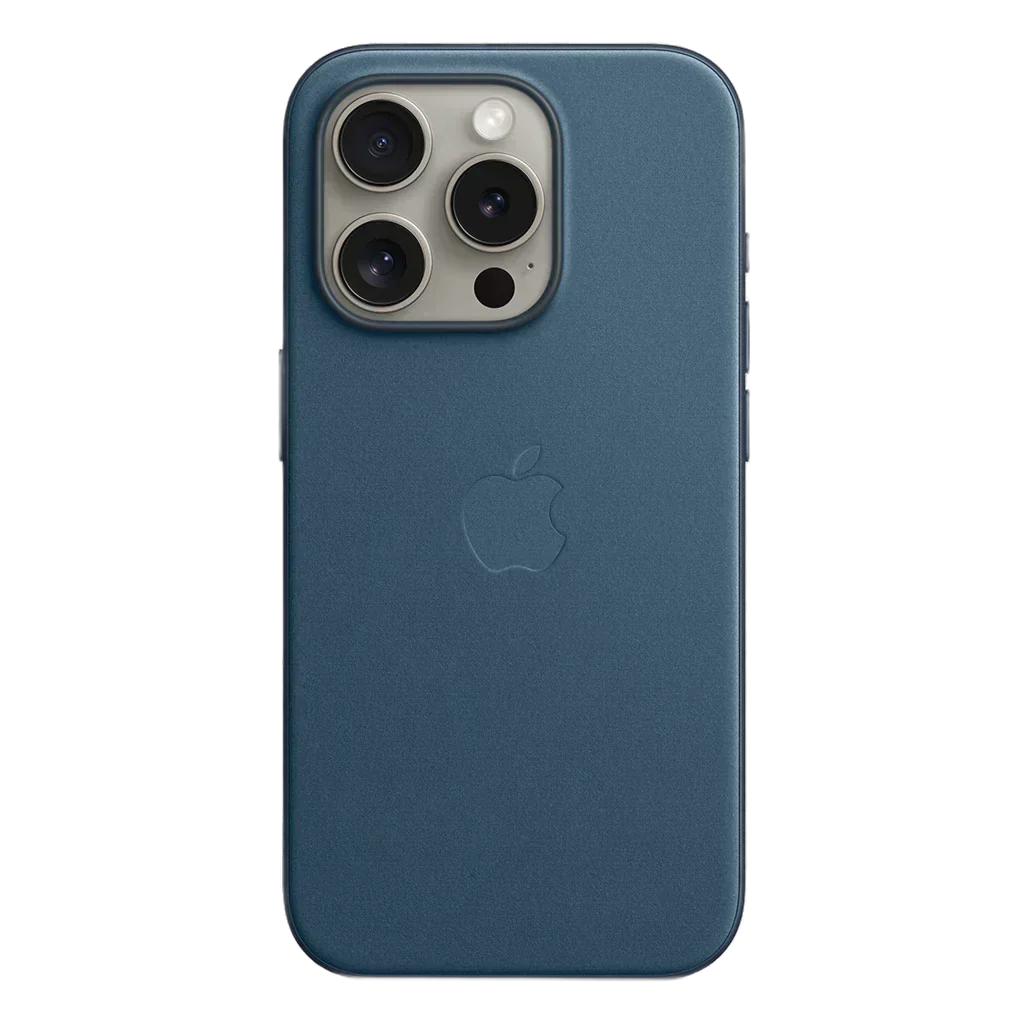 iPhone 15 Pro FineWoven Case with MagSafe - Pacific Blue