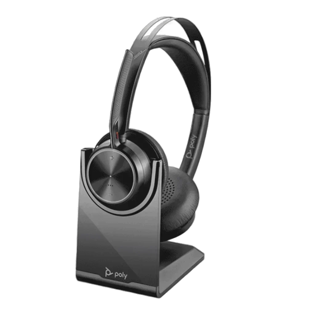 Poly Voyager Focus 2 - Wireless Headset with Charging Stand