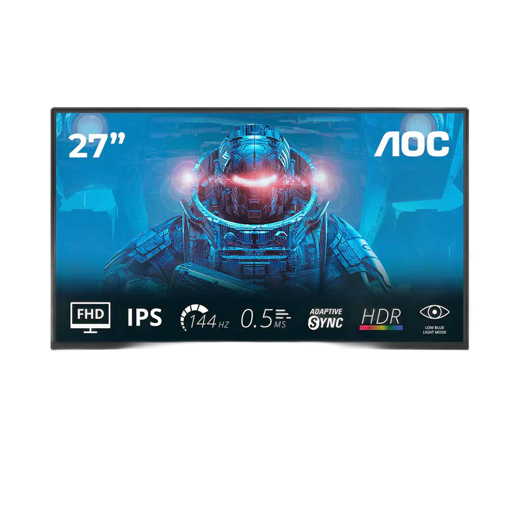 AOC 27B36X - 27” FHD IPS Gaming Monitor with 144Hz