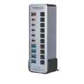 Promate GegaTower-60W | Fast Charging Multi-Port USB-C Hub
