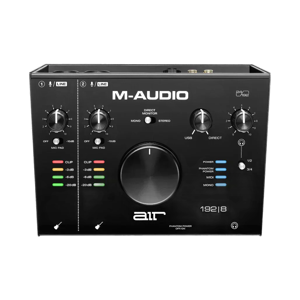 M-AUDIO AIR 192|8 USB-C Audio Interface with MIDI