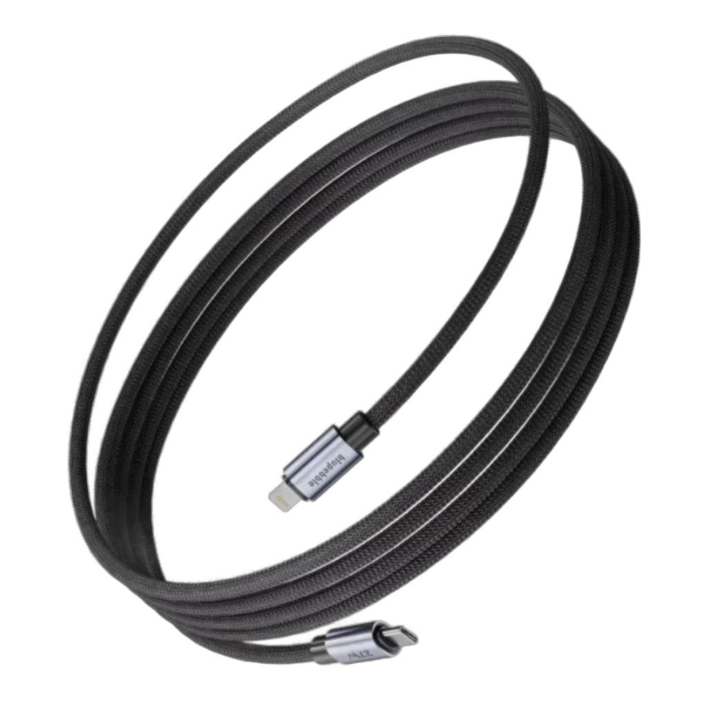 Blupebble PowerFlow PD 27W USB-C to Lightning Cable
