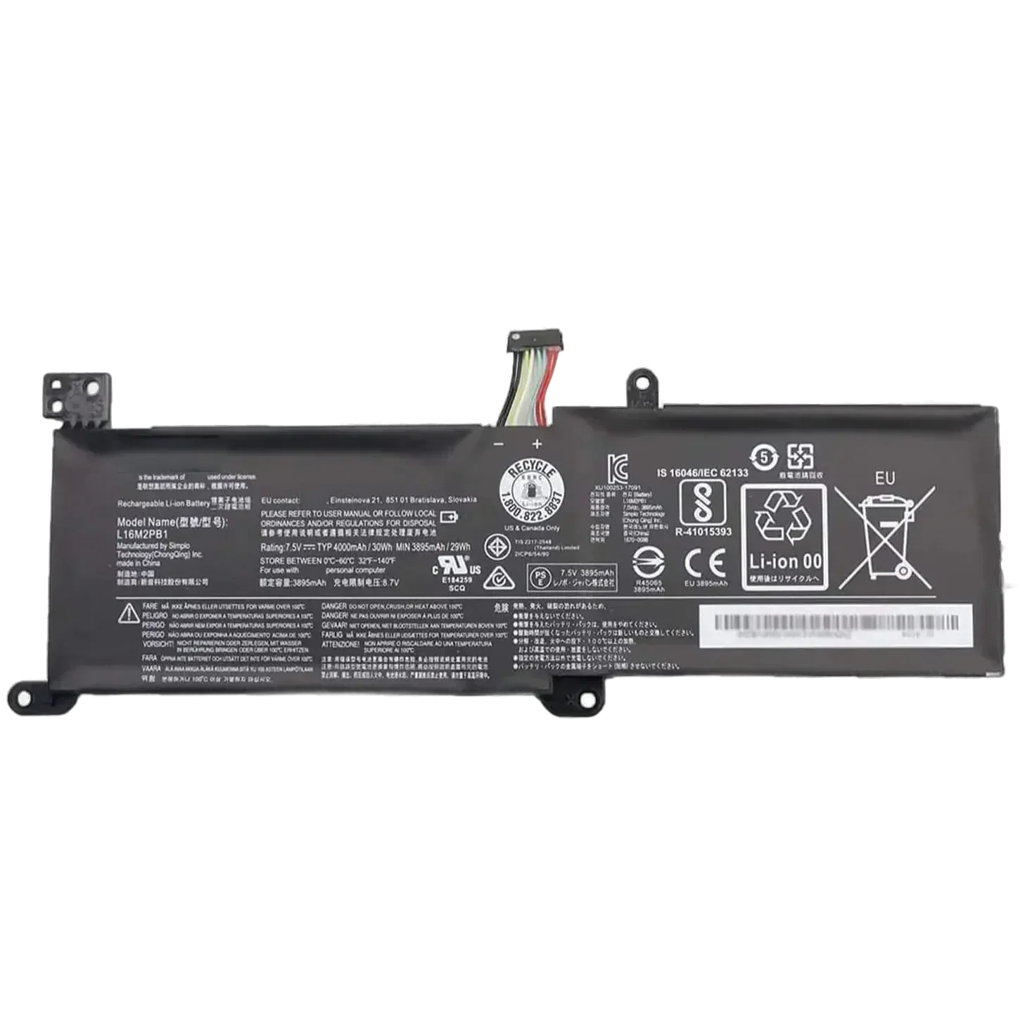 Original Cell Battery LM16M2PB1 for Lenovo Ideapad 3