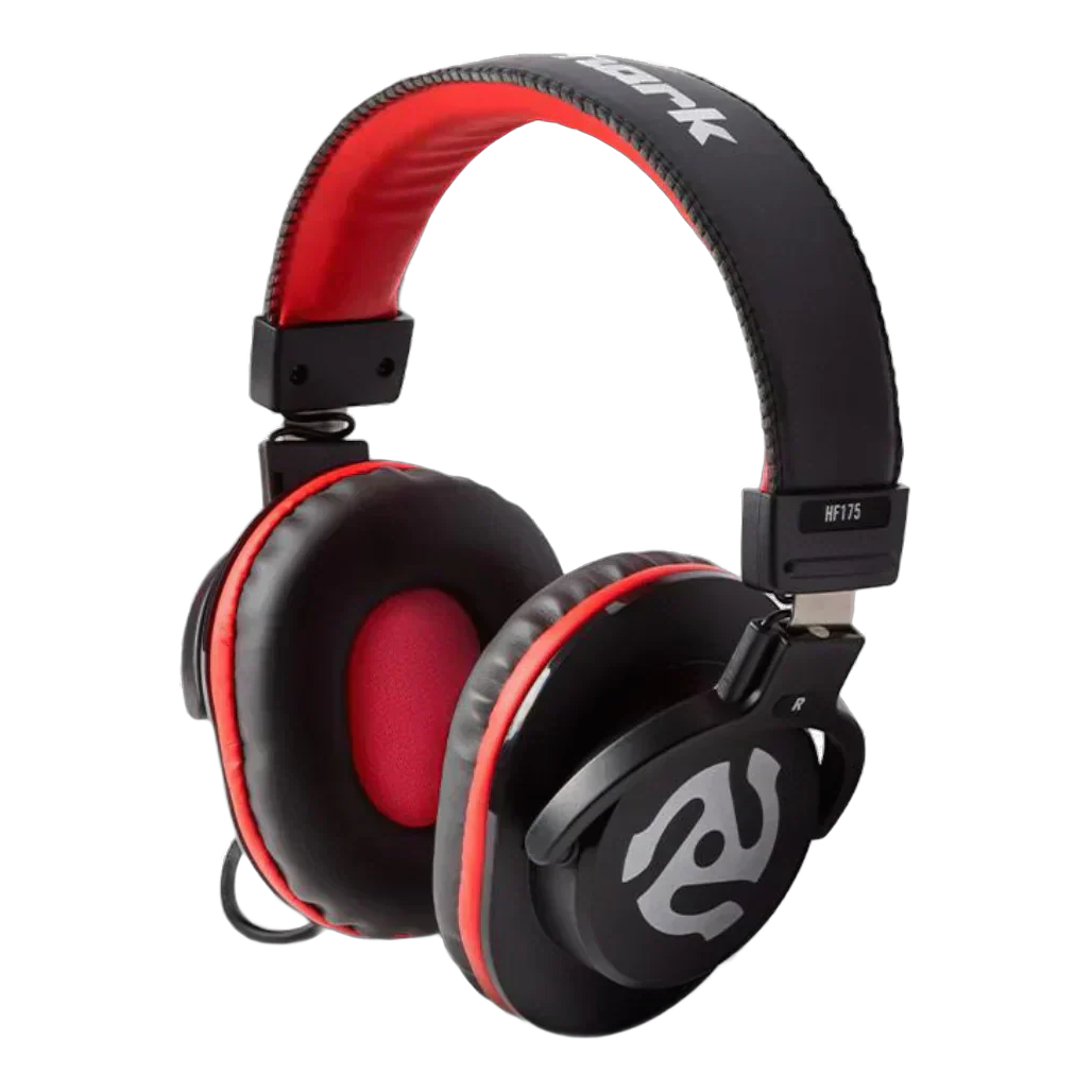 Numark HF175 Pro DJ Headphones - 40mm Closed-Back