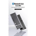 UGREEN Ultra Slim Bluetooth and Wireless Keyboard, Connect and switch Up to 4 Devices, Premium Iron Metal Material - KU005 15258