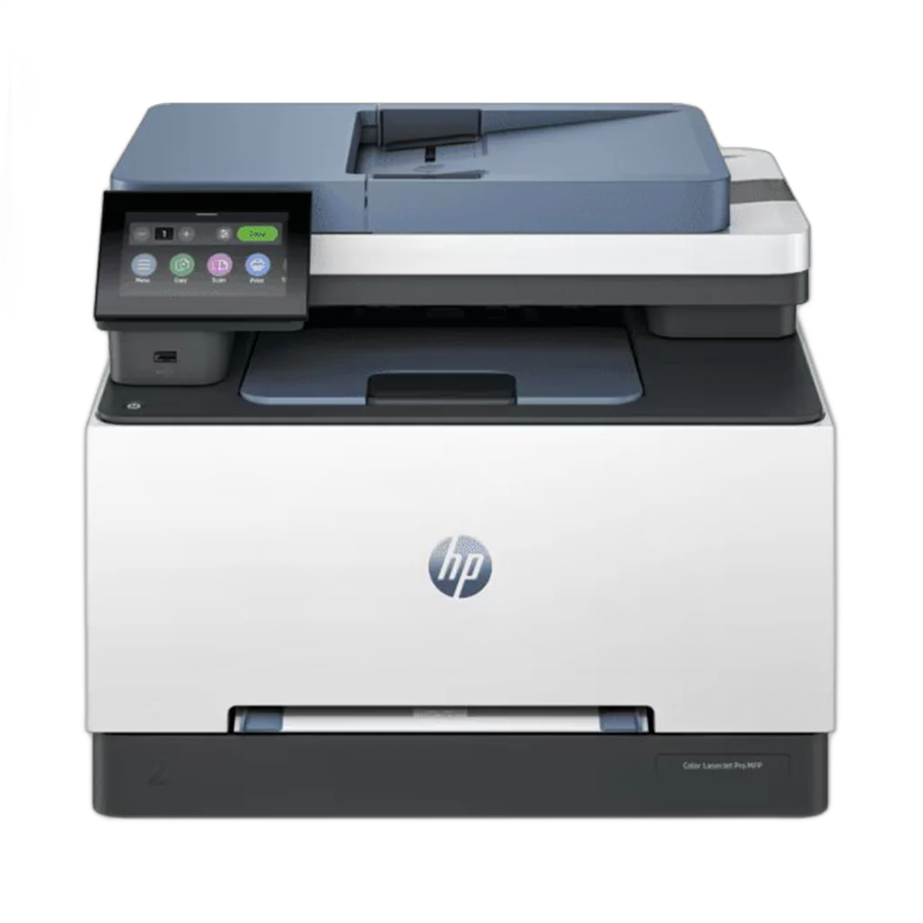 HP Color LaserJet Pro MFP 3303sdw 4.3" Display, Wireless, Print, Copy, Scan, Automatic Duplex, Print Speed: 25ppm, Black/Color), 50-sheet ADF