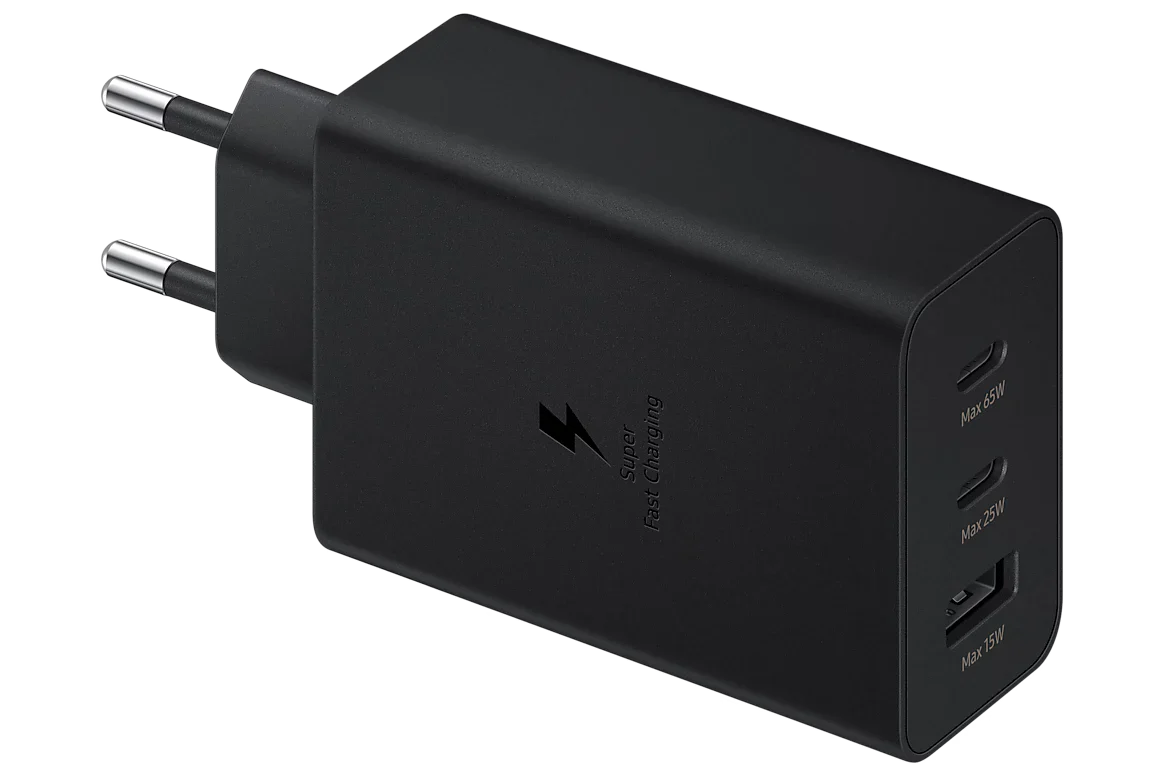Samsung 65W Power Adapter Trio - EP-T6530NBEGGB