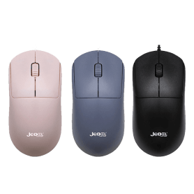 Jedel Mouse W400 2.4GHZ Wireless Gaming 2400 DPI 6 Buttons Black/Green