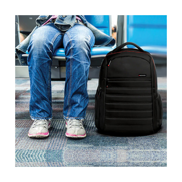 Promate REBEL-BP, Laptop Backpack with Spacious Design for 15inch Laptop