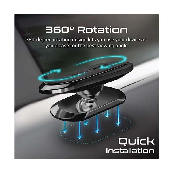 Promate Magnetto-3 - 360° Anti-Slip Magnetic Mount