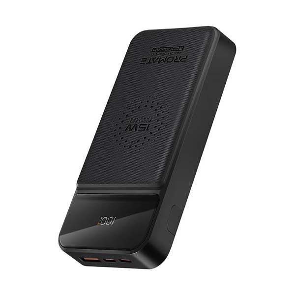 AuraTorq-20, Ultra Slim 15W Wireless Charging Power Bank with 20Watt PD & QC3.0