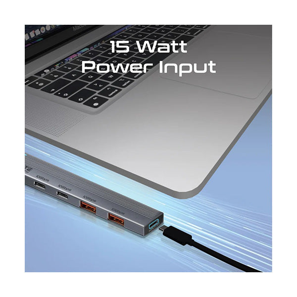 Promate LITEHUB-PRO, Multi-Port 10Gbps USB-C Data Hub
