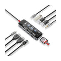 Promate TRANSHUB-PRO, 11-in-1 Transparent Ultra-Fast Multiport USB-C Hub with 100W Power Delivery - image 1