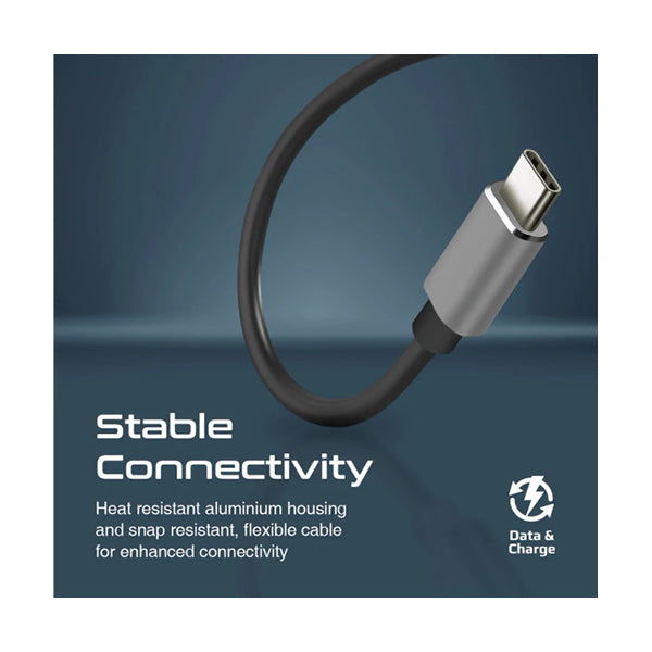 Promate LiteHub-4 4-in-1 Multi-Port USB-C Data Hub
