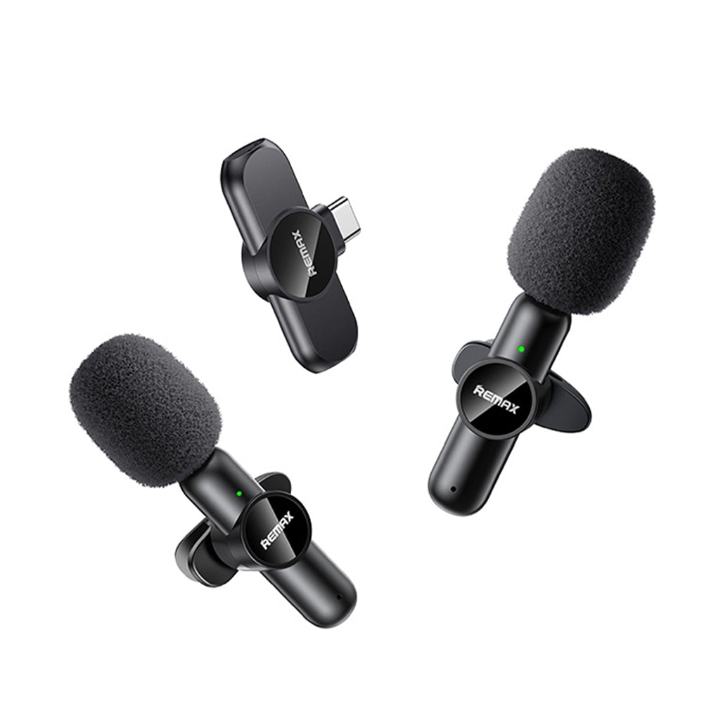 REMAX K10 Type C One-to-Two Live-Stream Wireless Mic