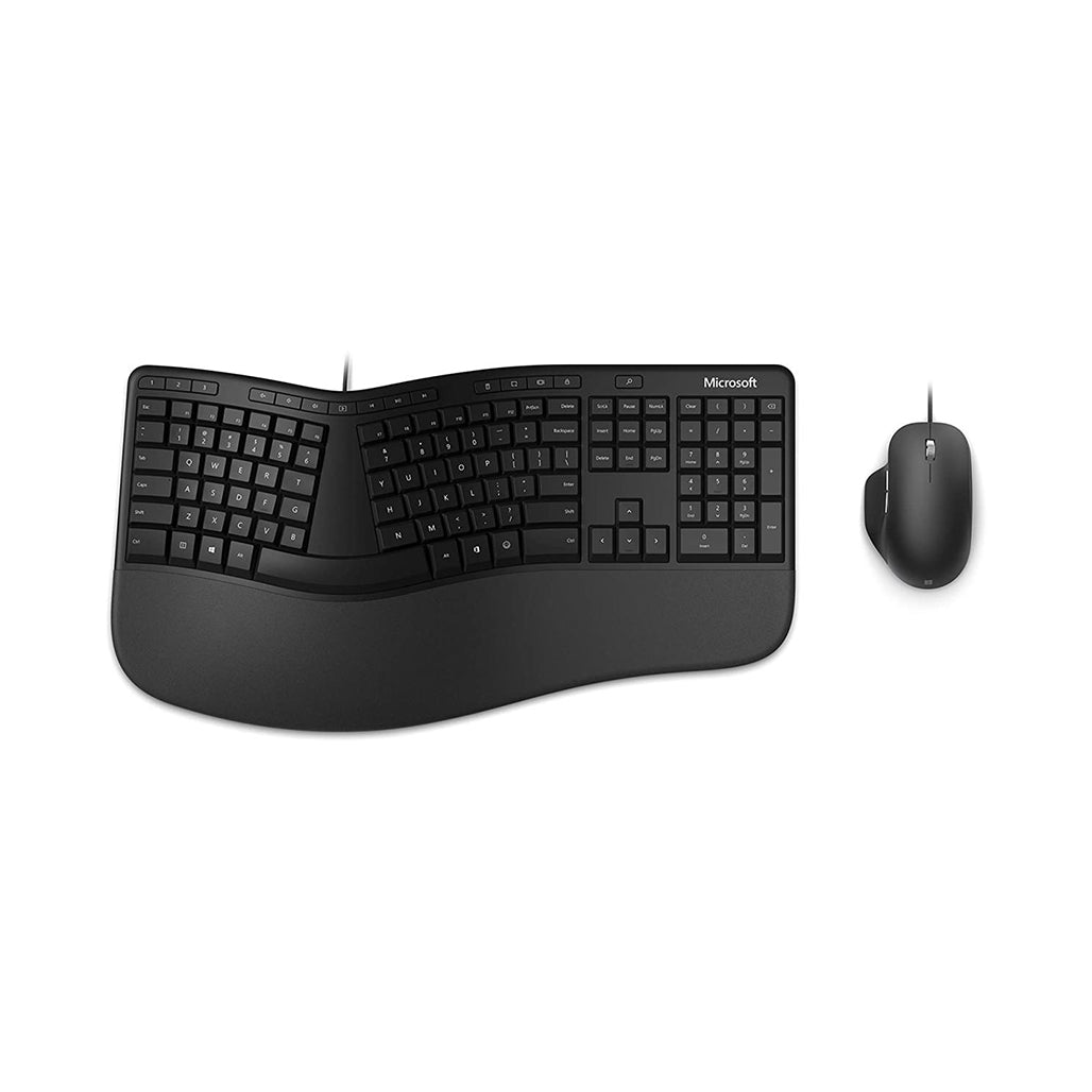 Microsoft Ergonomic Desktop Combo Wired Keyboard and Mouse