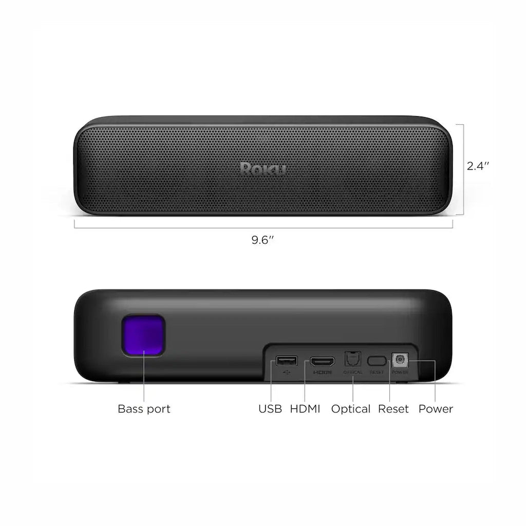 Roku Streambar SE 2-in-1 TV Soundbar 9104R.