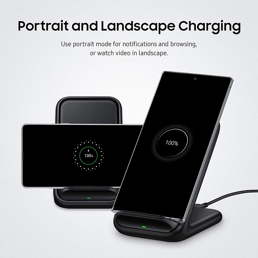 Samsung 15W Wireless Charger Stand (including 25W USB-C PD Adapter)