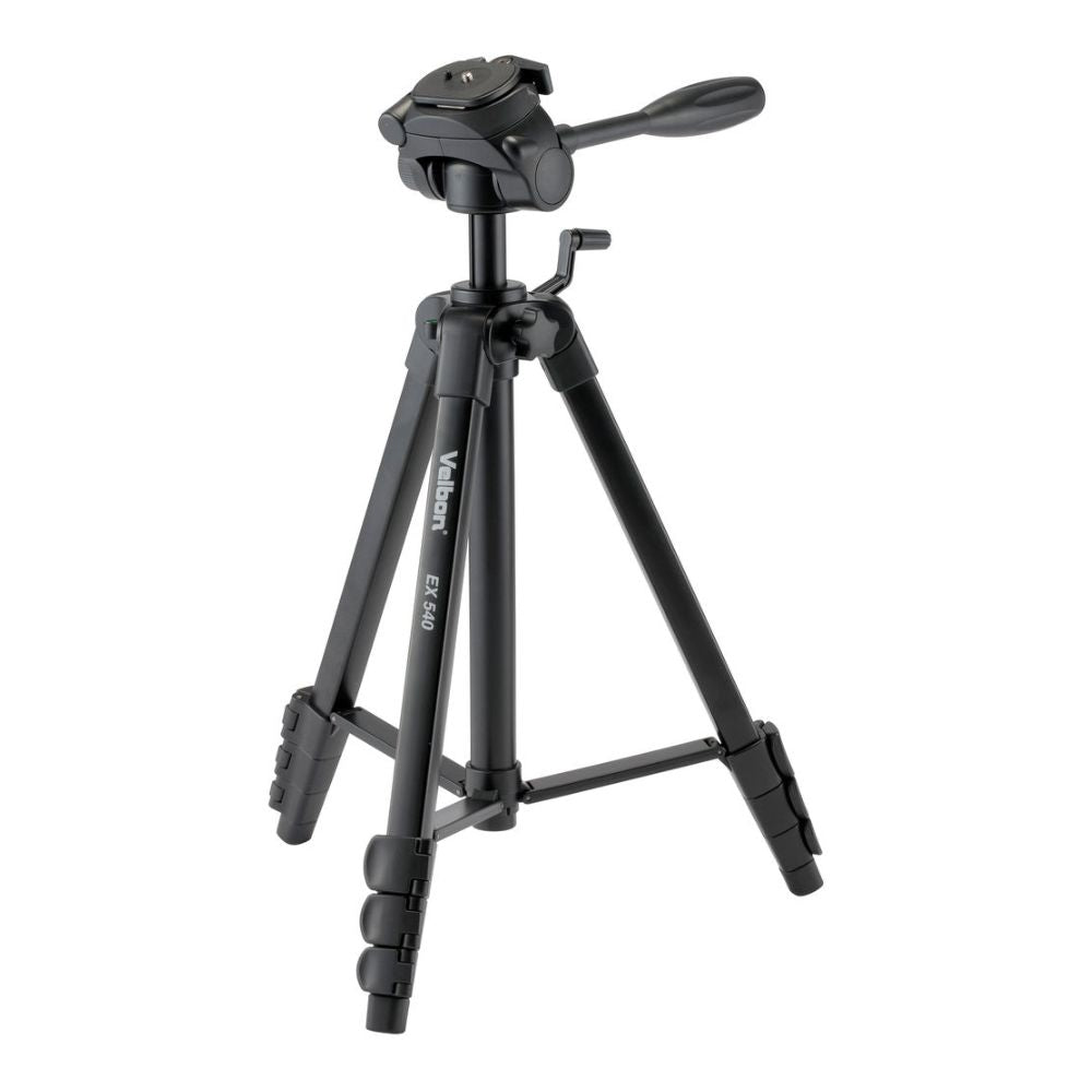 Velbon EX-540 Aluminum Tripod with 3-Way Pan and Tilt Head