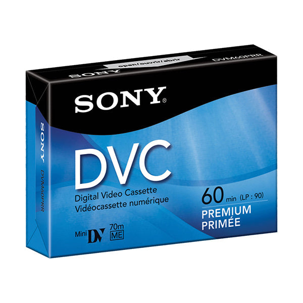 Sony Mini DV Video Cassette Premium Quality 60 Minutes - M26