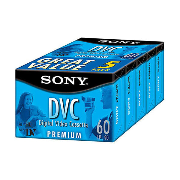 Sony Mini DV Video Cassette Premium Quality 60 Minutes - M26