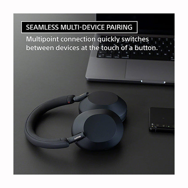 Sony WH-1000XM5 Wireless Industry Leading Noise Canceling Optimizer Headphones, Crystal Clear Hands-Free Calling, Alexa Voice Control