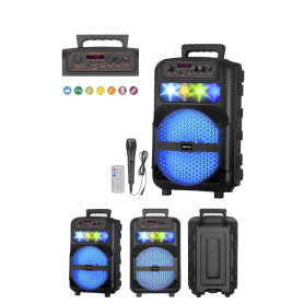 Board-x Speaker Karaoke JBR-007 8 Inch, 1 Microphone
