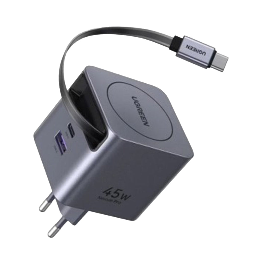 UGREEN 45W GaN USB-C Charger 3-Port Fast Adapter