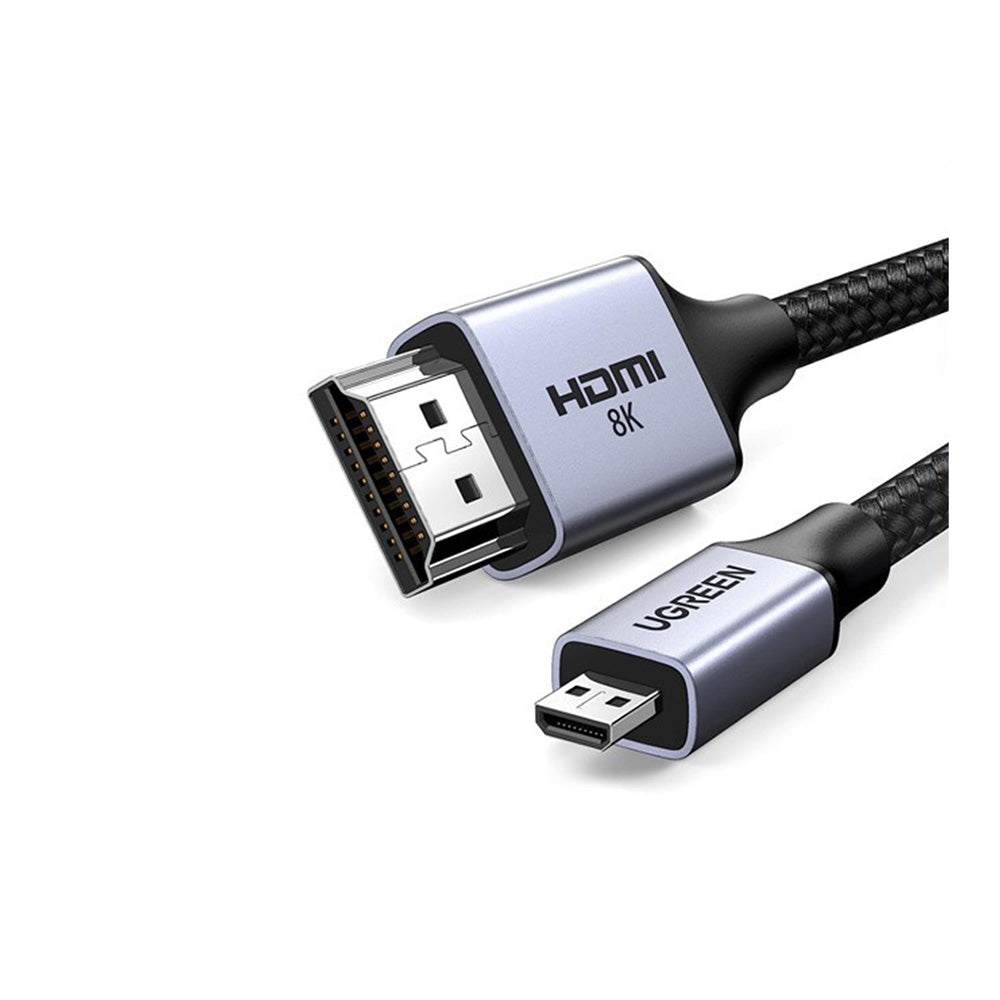 UGREEN 8K Micro HDMI To HDMI Cable - 2m