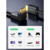 UGREEN 4K HDMI Male to Male Right Angle 90 Degree Cable